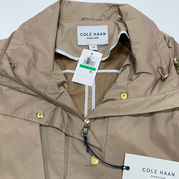 NWT Cole Haan Packable Rain Jacket various sizes - Picture 3 of 4